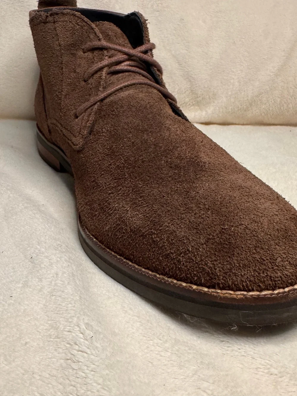 Cole Haan Men's Brown Suede Chukka Boots Size 11.5M (Style C26393)
